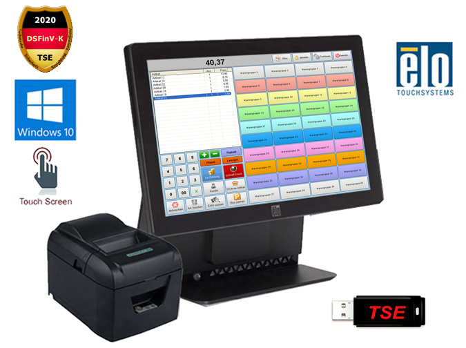 Kassen Abrechnungssysteme 15 Kasse Einzelhandel Touchscreen Kassensystem Laden Gobd Finanzamt Windows 10 Sultec Com Uy