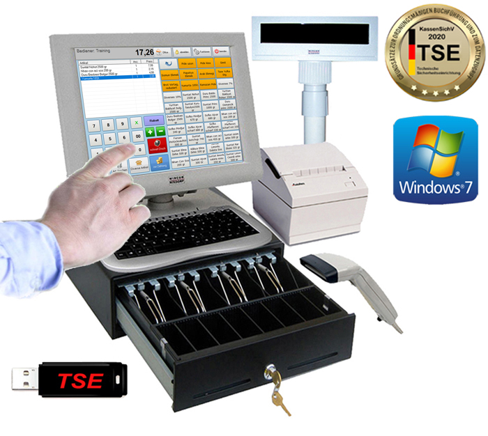 Ladenkassen Scanner Gratis Pos Einzelhandel Touchscrren Computer Kasse Scanner Bondrucker Gdpdu Business Industrie Testcuti Uninet Cm